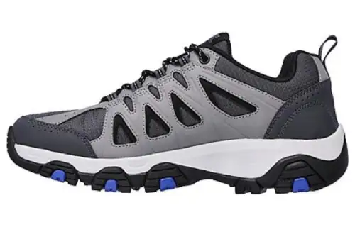 Skechers Comfortable Round Toe Cushioning, Wear Resistant Low top Outdoor Shoes Men's Gray