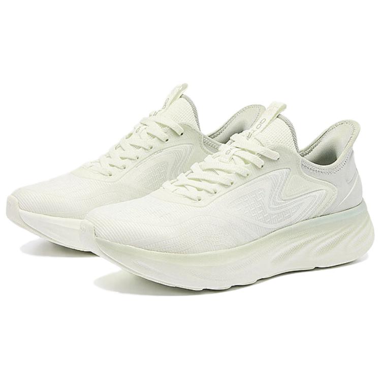 QIAODAN Cushioning Slip Resistant Abrasion Resistant Lightweight Low top Instant Wear Technology Running Shoes Women’s