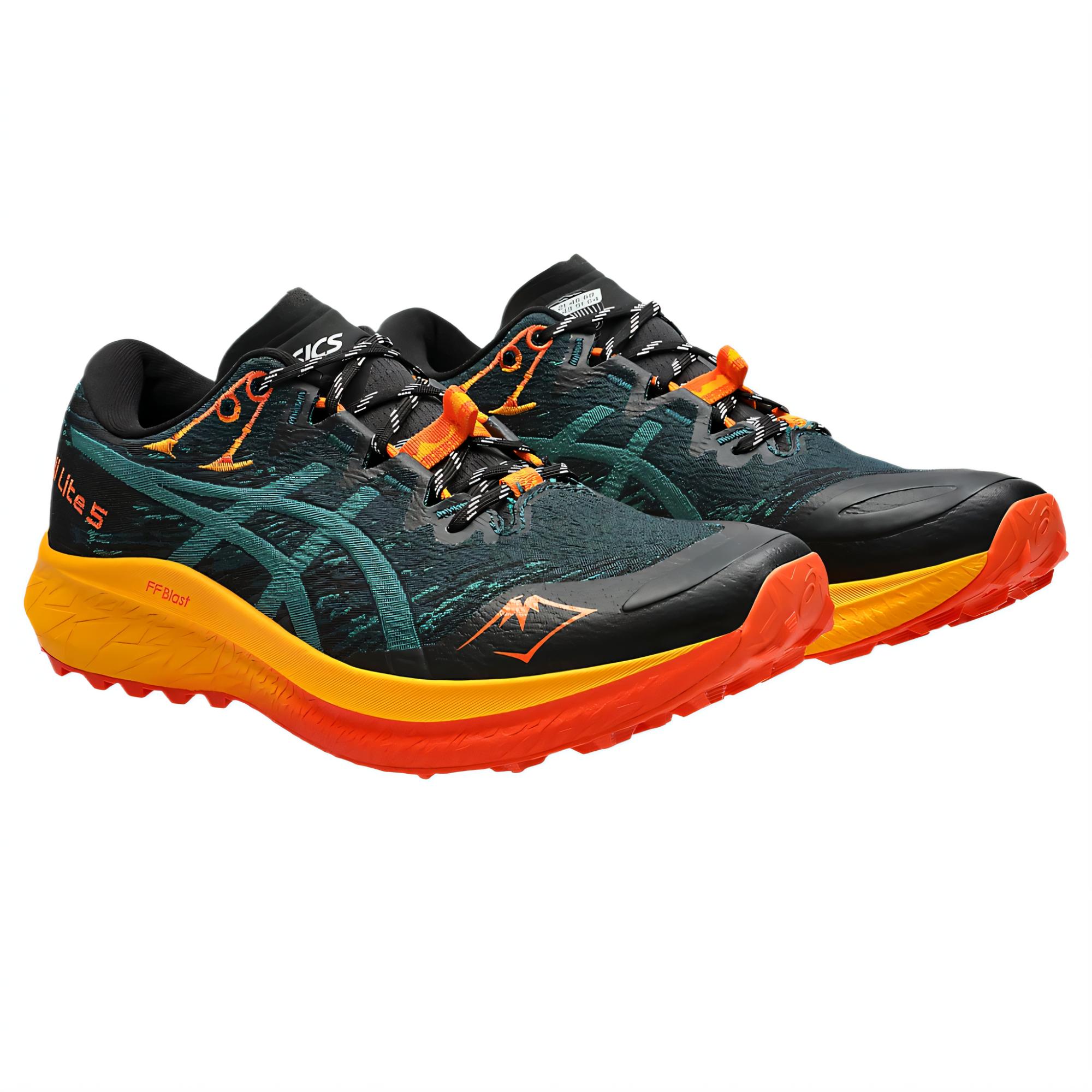 ASICS Fuji Lite 5 Saxon Green Rainy Lake
