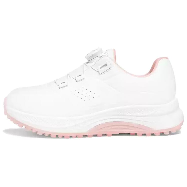 PGM Microfiber Leather Cushioning Slip Resistant Abrasion Resistant Low top Golf Shoes Women’s White Pink