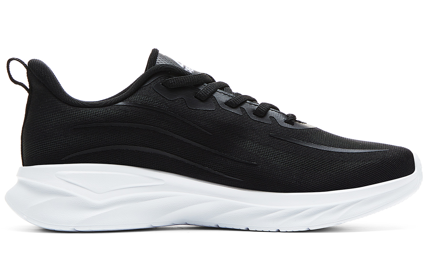 PEAK Cushioning Abrasion Resistant Breathable Slip Resistant Low top Running Shoes Women’s Black Baymax