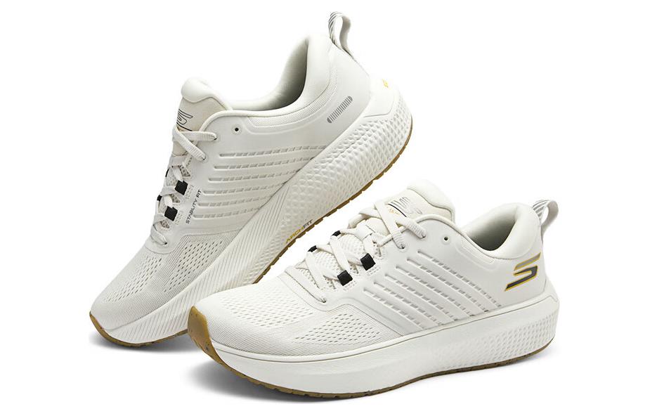 Skechers Cushioning, Wear Resistant Low top Running Shoes Men’s White