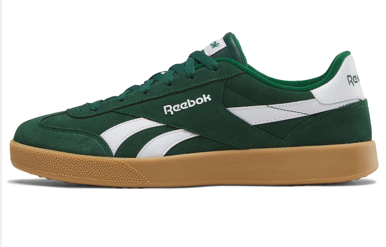 Кеды Reebok Reebok SMASH EDGE (зелено-белые)