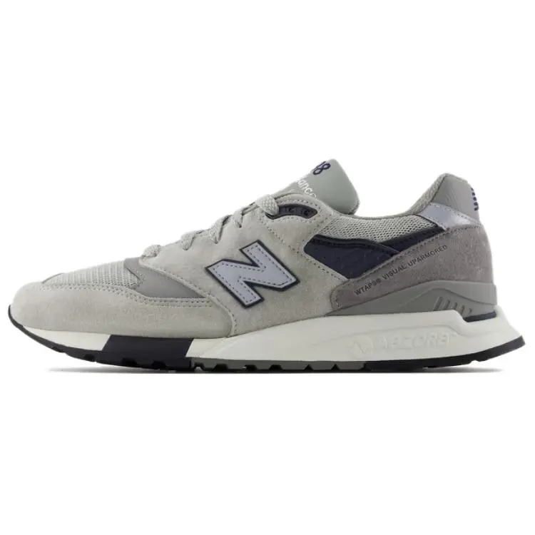 New Balance x WTAPS NB 998 Cushioning Abrasion Resistant Breathable Low top Casual City Commuting Running Shoes Unisex
