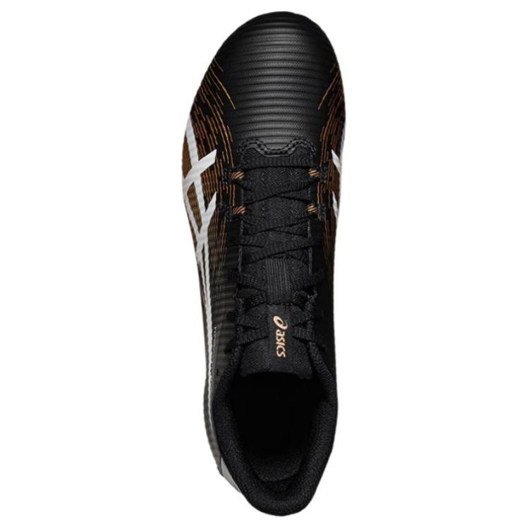 ASICS Hyper Sprint 8 Cushioning, Wear Resistant Low top Running Shoes Unisex Black Gold