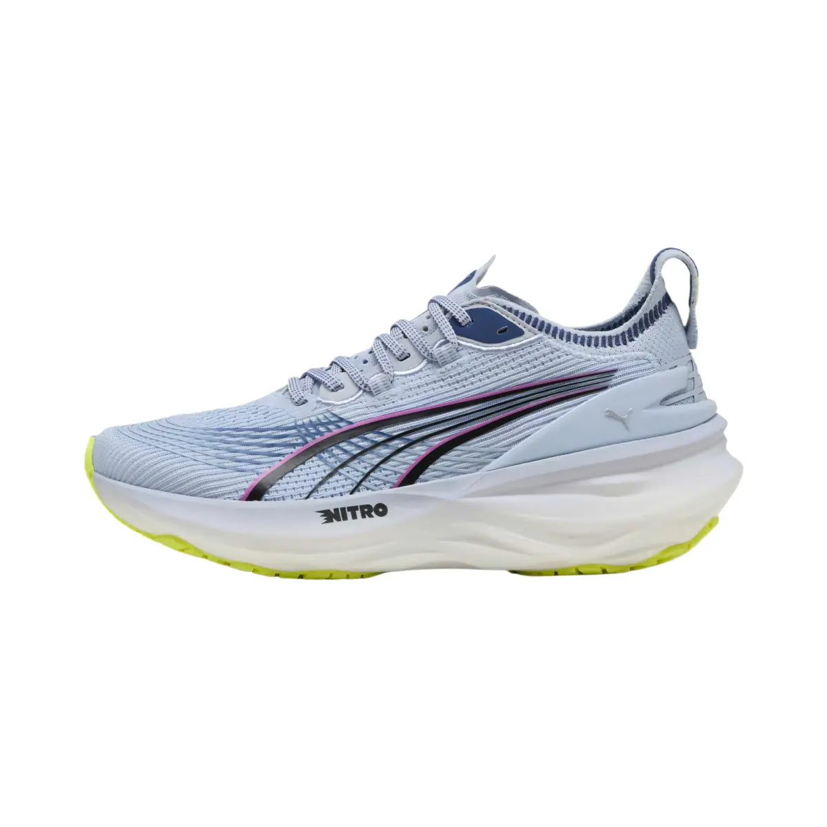 PUMA Wear resistant And Lightweight Low top Running Shoes Women's Blue