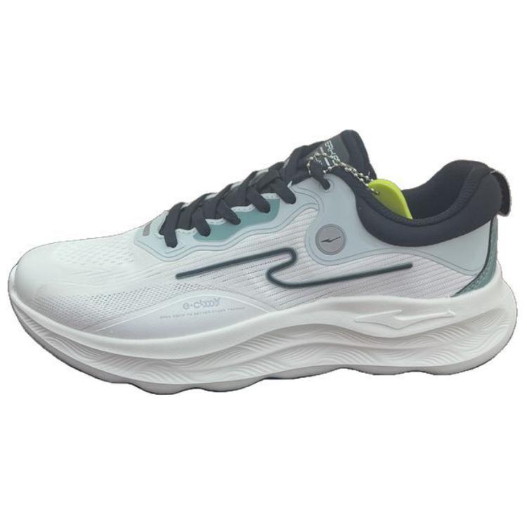 Erke Abrasion Resistant Breathable Low top Casual Running Shoes Men’s White Green