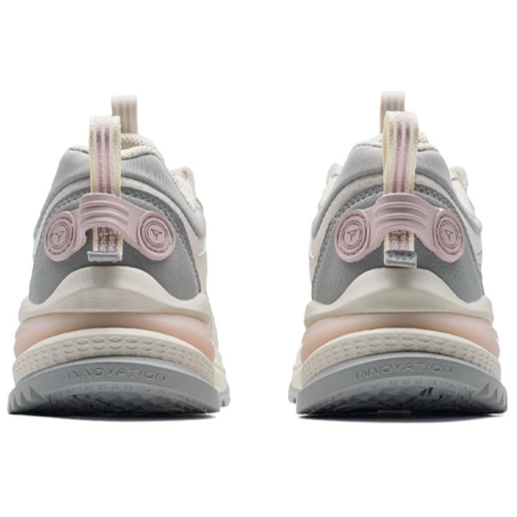 XTEP Creation 3.0 Cushioning, Wear Resistant Low top Outdoor Shoes Women’s White Gray