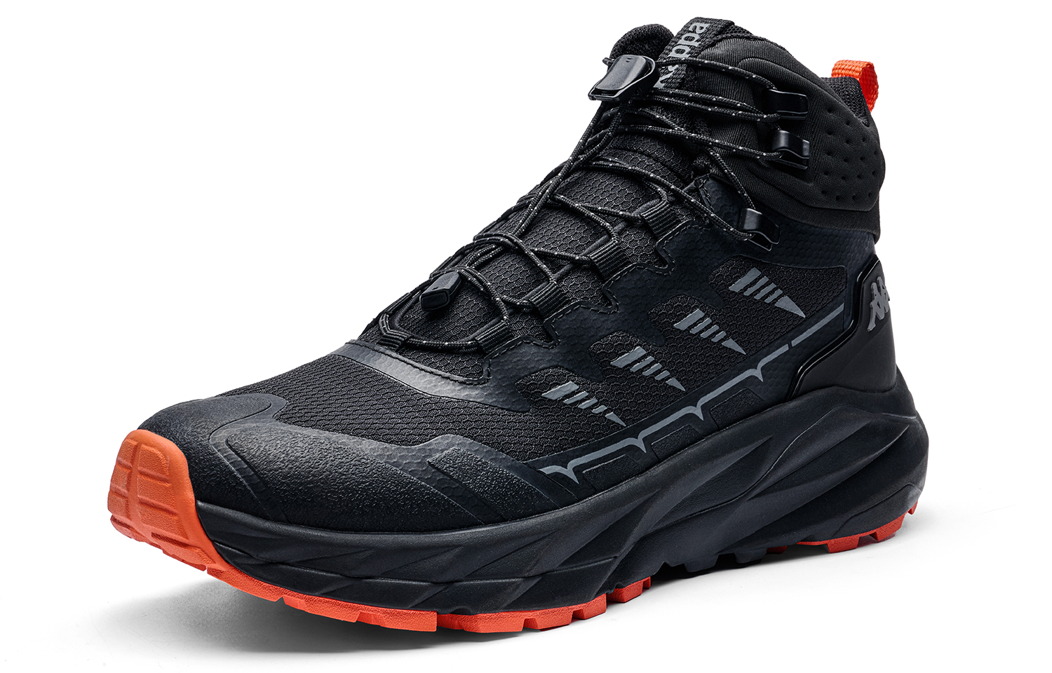 Kappa Slip Resistant Abrasion Resistant Slip Resistant Abrasion Resistant Running Shoes Men’s Black