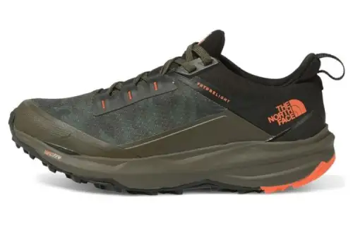 THE NORTH FACE Vectiv Exploris 2 Sports Cushioning Waterproof And Breathable Low top Running Shoes Men's Black Umber
