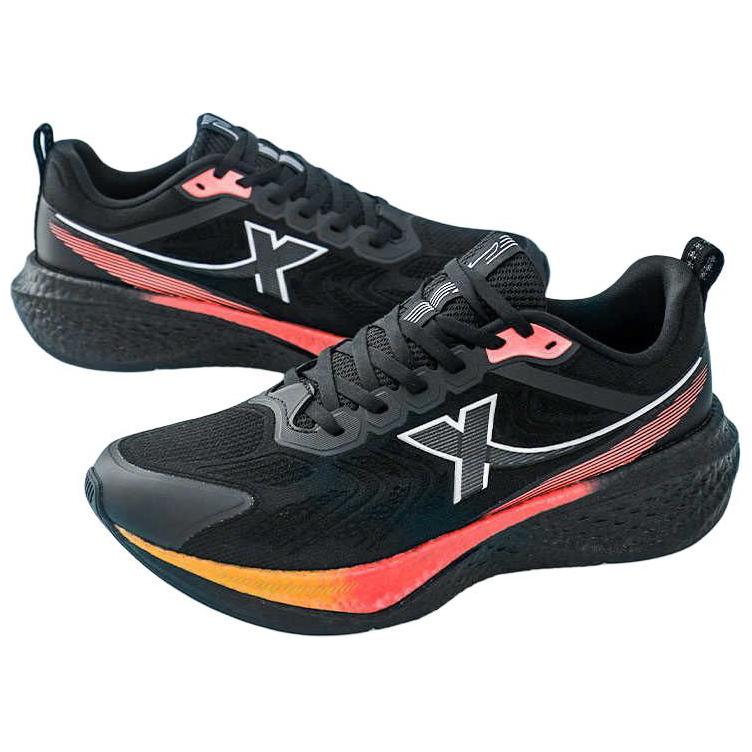XTEP 5.0LITE Slip Resistant Abrasion Resistant Slip Resistant Abrasion Resistant Low top Running Shoes Men’s Black Pink