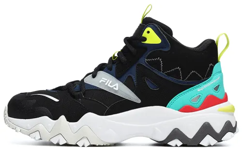 FILA X Magic Stick Joint Series Mid top Chunky Sneakers Men's Black