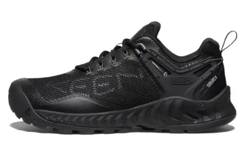 Keen NXIS EVO WP Fashion Cushioning, Wear Resistant Low top Outdoor Shoes Women's Black