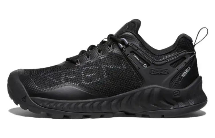 Keen NXIS EVO WP Fashion Cushioning, Wear Resistant Low top Outdoor Shoes Women's Black