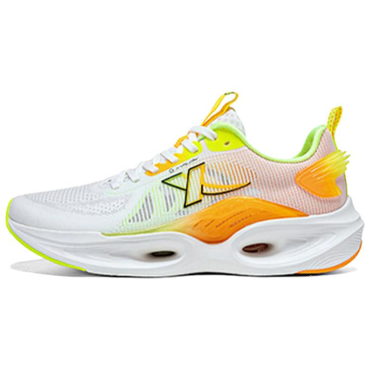 XTEP Cushioning Low top Running Shoes Men’s White Green Orange