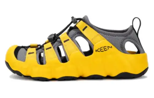 Keen HYPERPORT H2 Comfortable Low top Outdoor Shoes Women's Yellow Gray