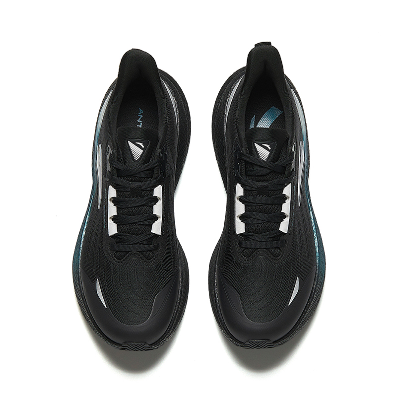 Anta CC 2 Slip Resistant Abrasion Resistant Low top Running Shoes Men’s Black Silver