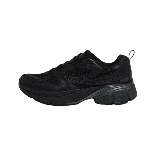 FILA Interrun V2 Cushioning Rebound Cushioning Rebound Low top Running Shoes Unisex Black