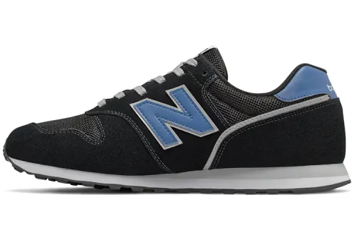 New Balance NB 373 Comfortable Low top Running Shoes Men's Black Blue D Width