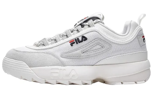 FILA FUSION Disruptor 2 Comfortable And Trendy Low top Chunky Sneakers Women's White