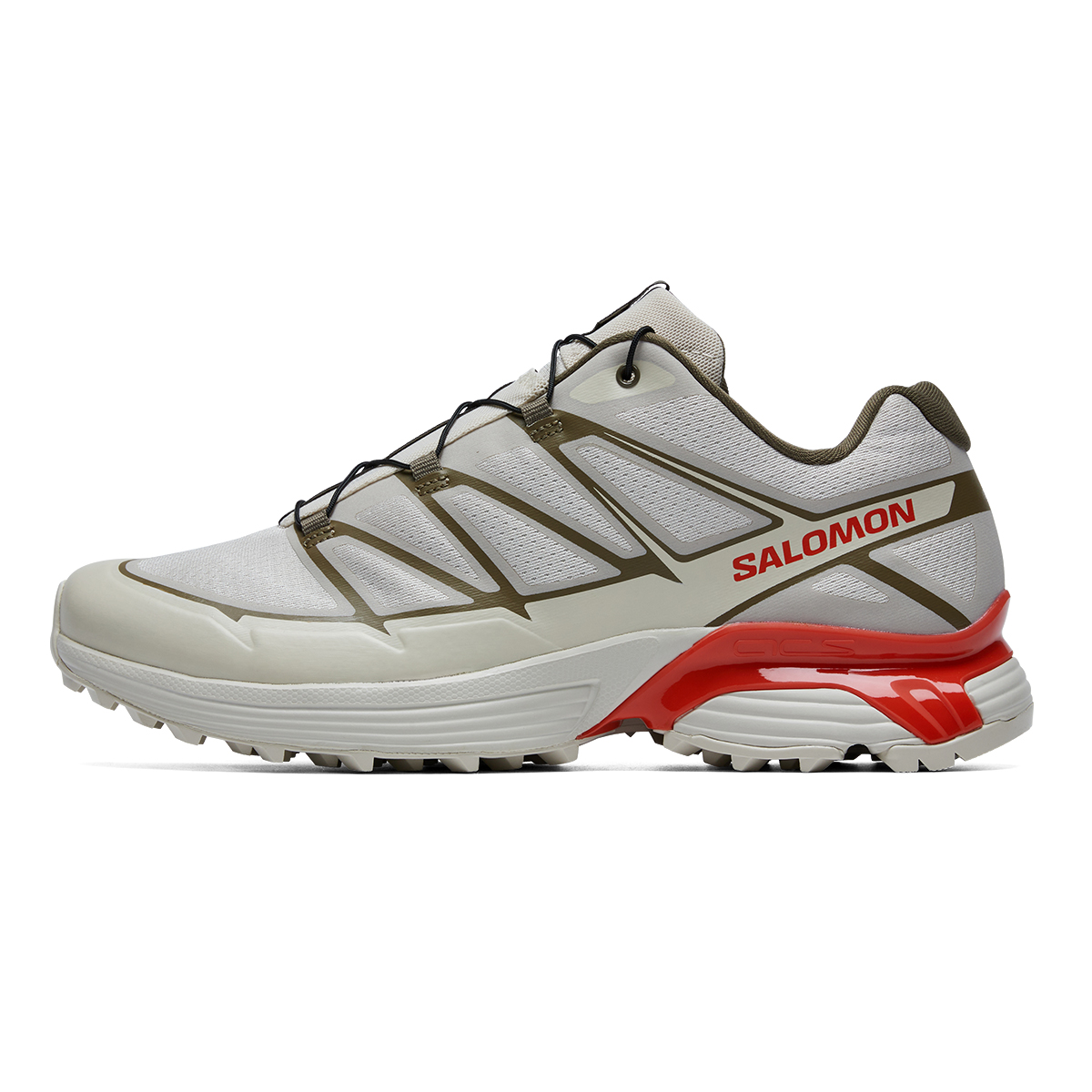 SALOMON XT Pathway 2 Breathable Support Low top Casual Running Shoes Unisex Beige Pink