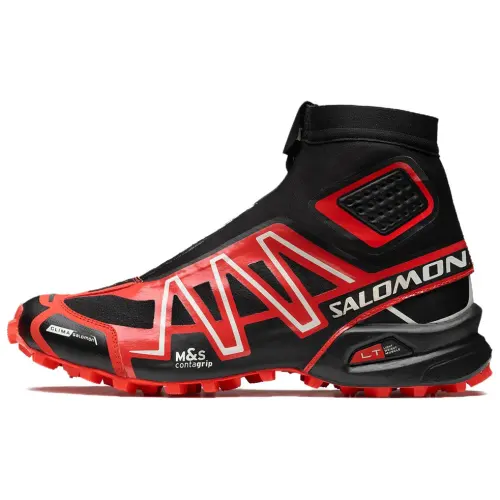SALOMON Snowcross Black Fiery Red