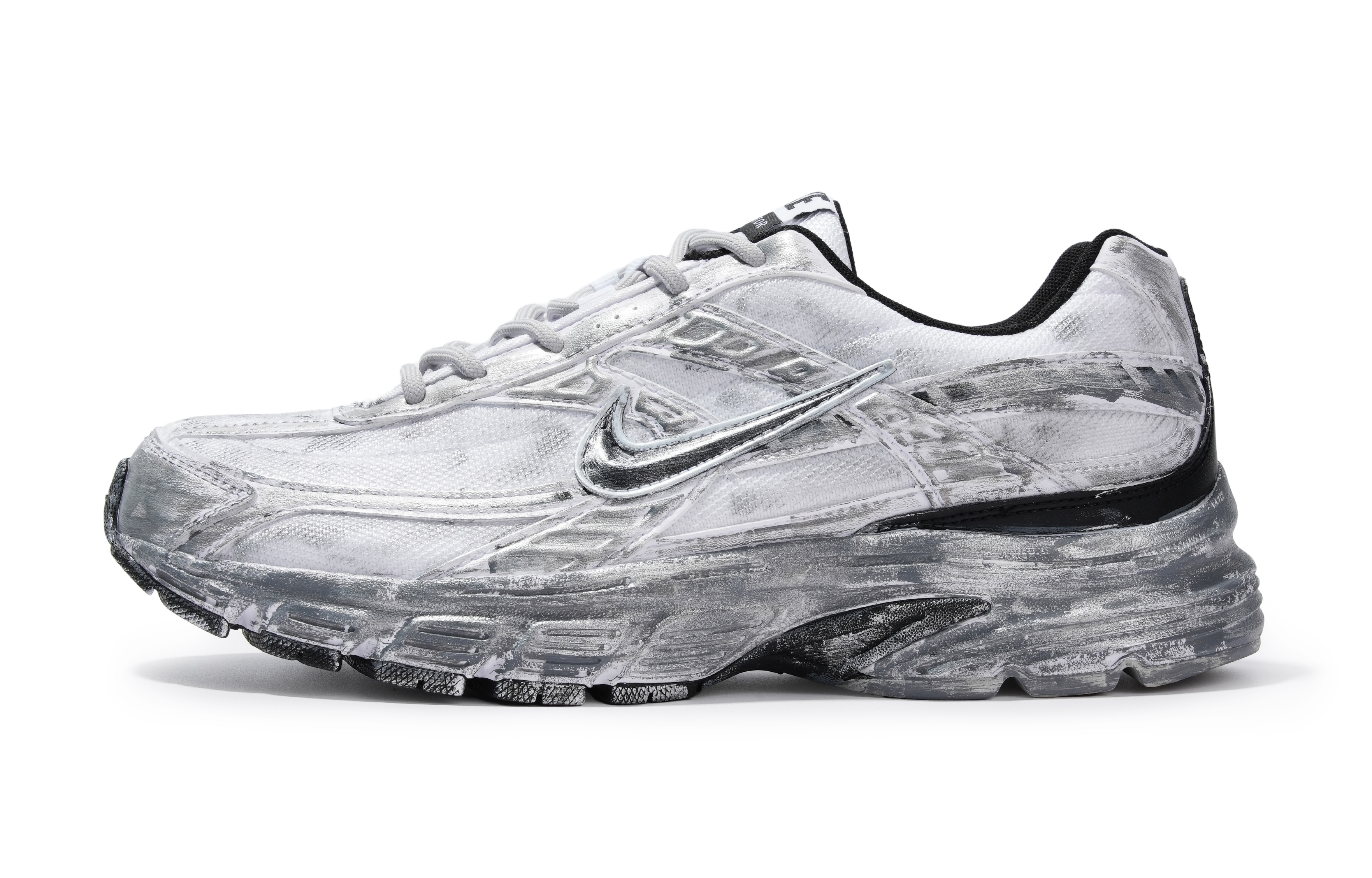 Nike Initiator Abrasion Resistant Low top Casual City Commuting Running Shoes Men’s Black Gray