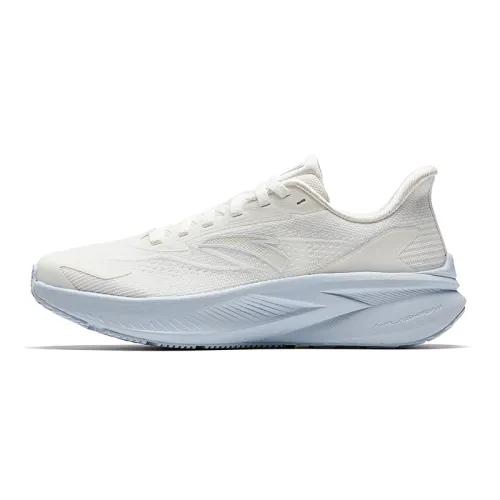 Anta Flying Feather Fabric Low top Casual Running Shoes Women's White Blue
