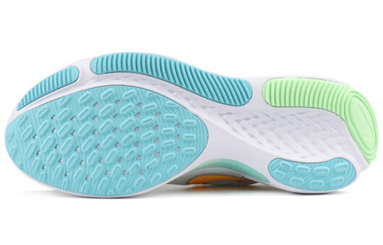 Женские кроссовки Nike React Miler 1 (серыйзеленыйжелтый) — Серыйзелёныйжёлтый — фото 5