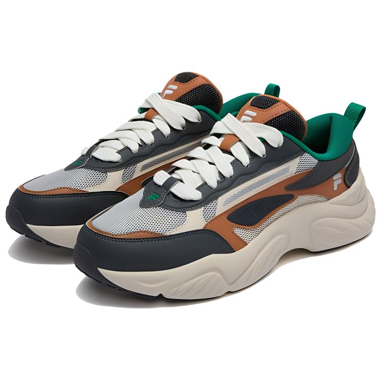 FILA FUSION Conch D Low top Casual Running Shoes Men’s Gray