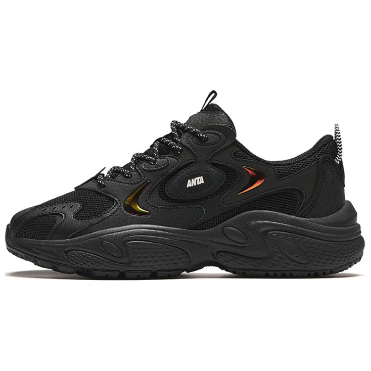 Anta Starlight Platform Height Increasing Height Increasing Low top Casual Shoes Women's Black