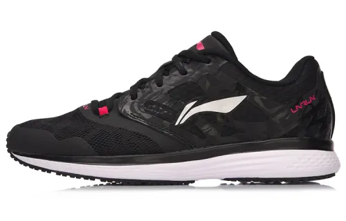 Li Ning Speed Star Running Shoes Women's Low Top Black/Red