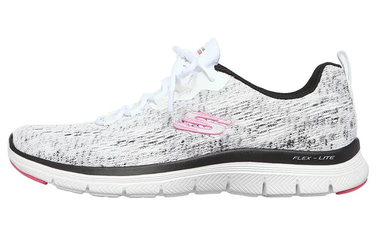 Skechers Flex Appeal 4.0 Running Shoes Women's Low Top White/Black