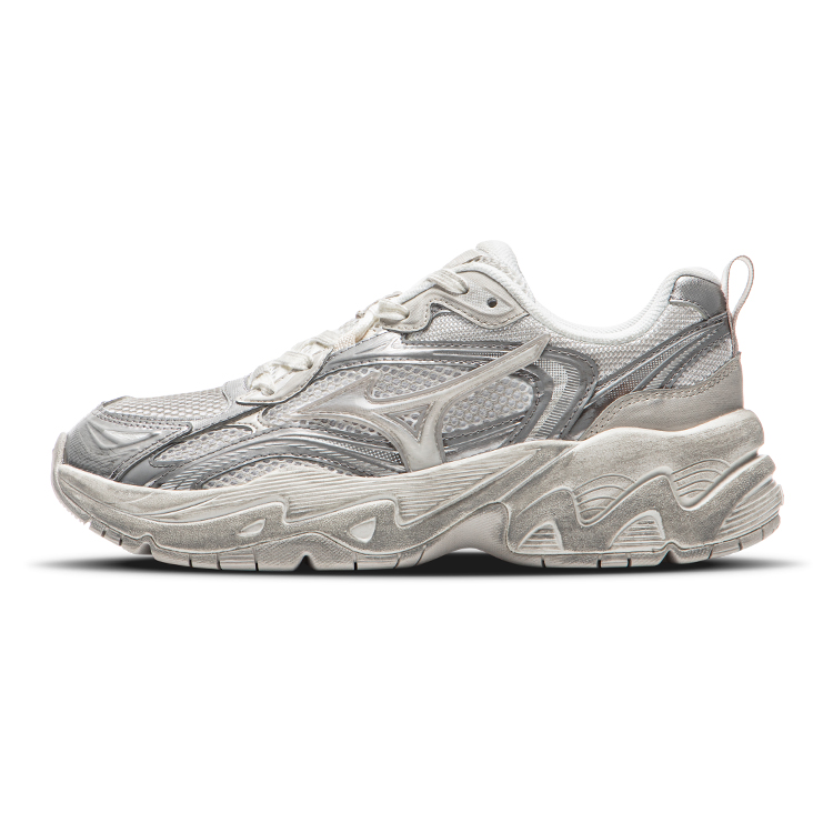Кроссовки Mizuno TRAINER 2K V2 (бело-серые)