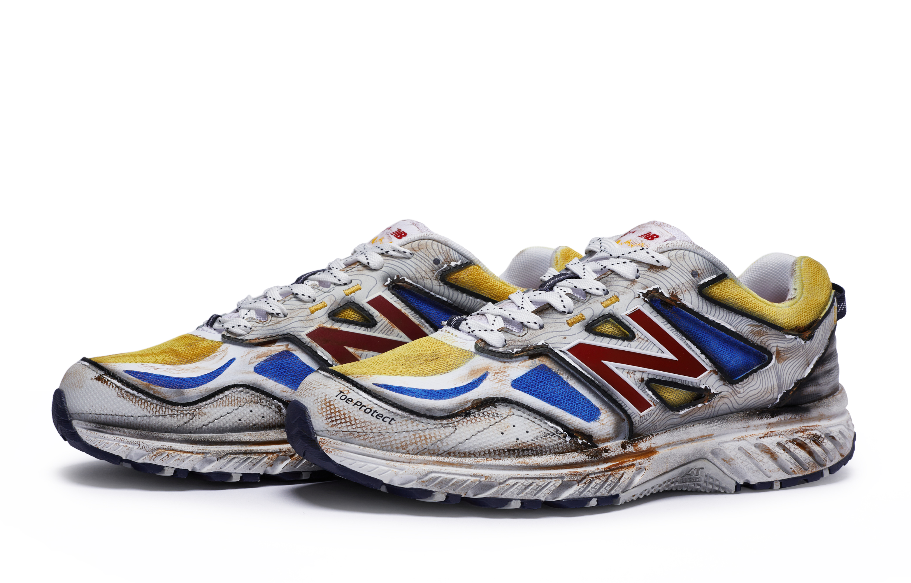 New Balance NB 510 Low top Running Shoes Unisex Yellow Red Blue