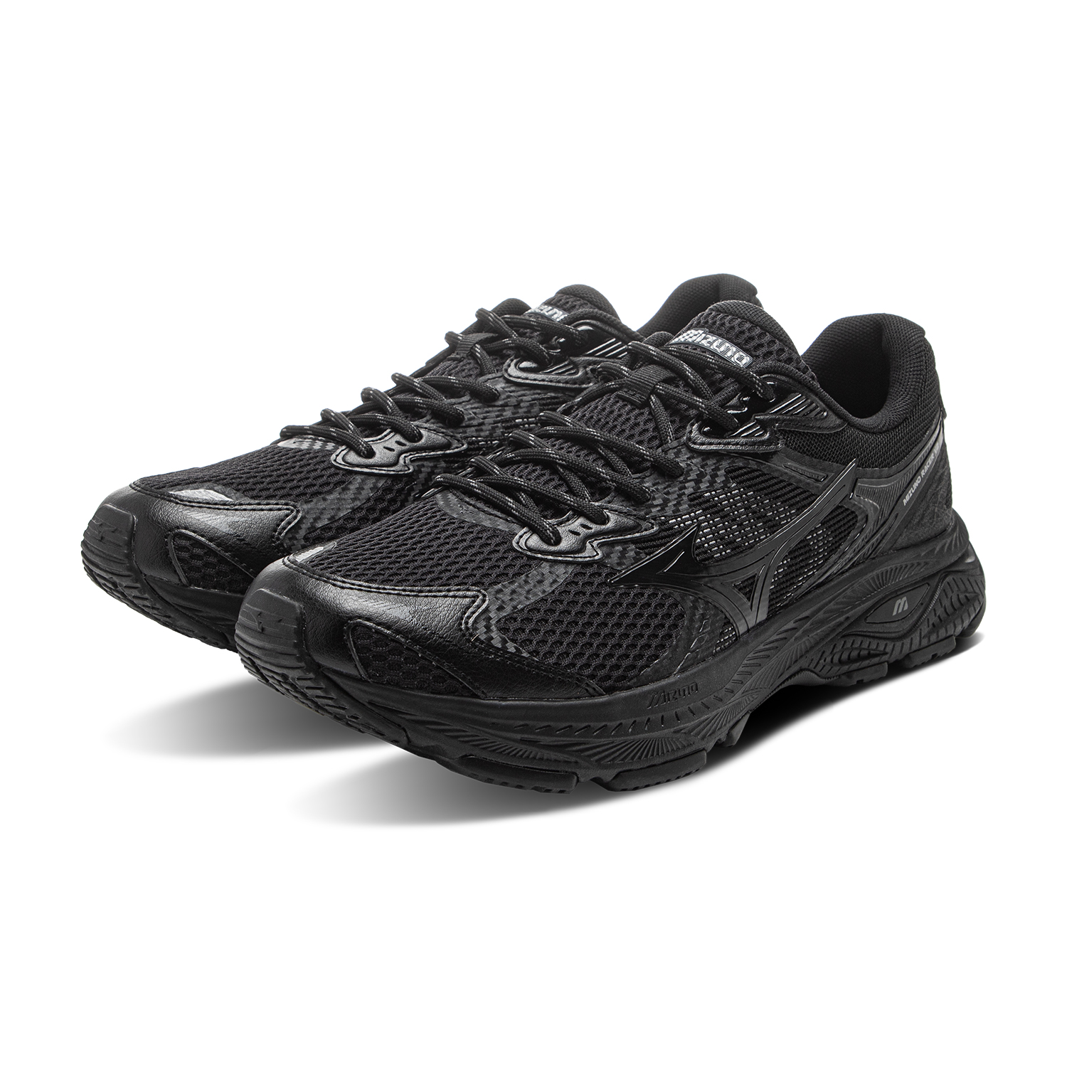 Mizuno RACER V2 Textile, Synthetic Leather Breathable Lightweight Rebound Low top City Commuting Running Shoes Unisex