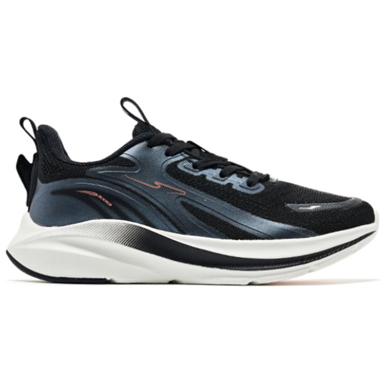 Erke Soft Sole Cushioning Slip Resistant Abrasion Resistant Lightweight Low top Running Shoes Women’s Black Pink