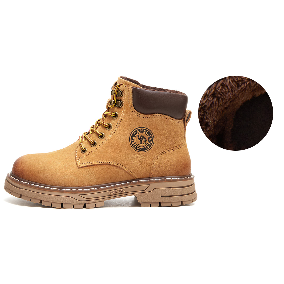 CAMEL Short Outdoor Boots Men's