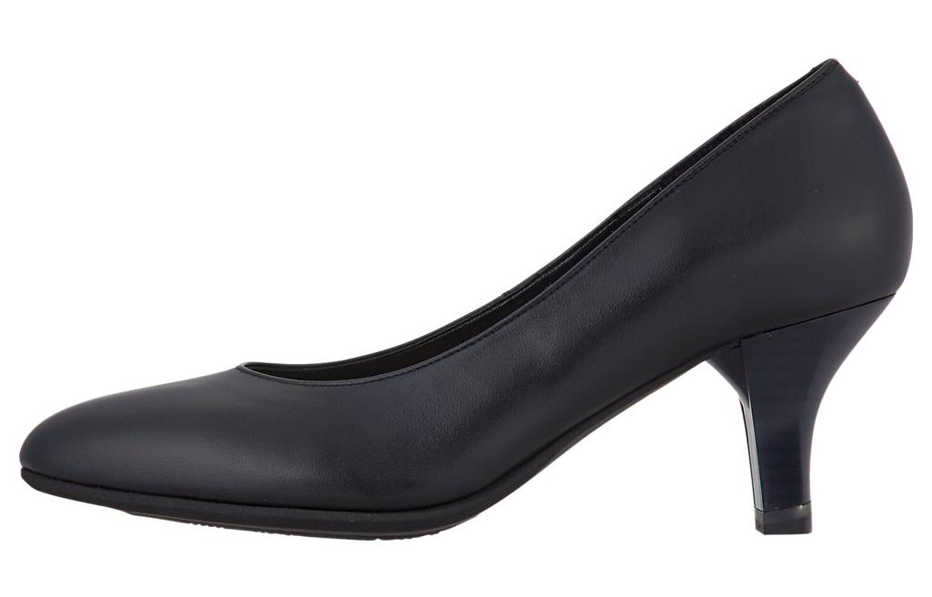 Asics Runwalk Leather Slim Heel High Heels Women's Black