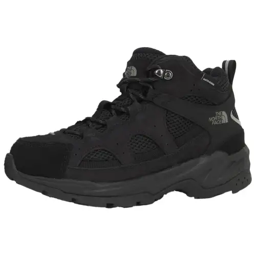 THE NORTH FACE Slip Resistant Mid top Outdoor Shoes Unisex Black