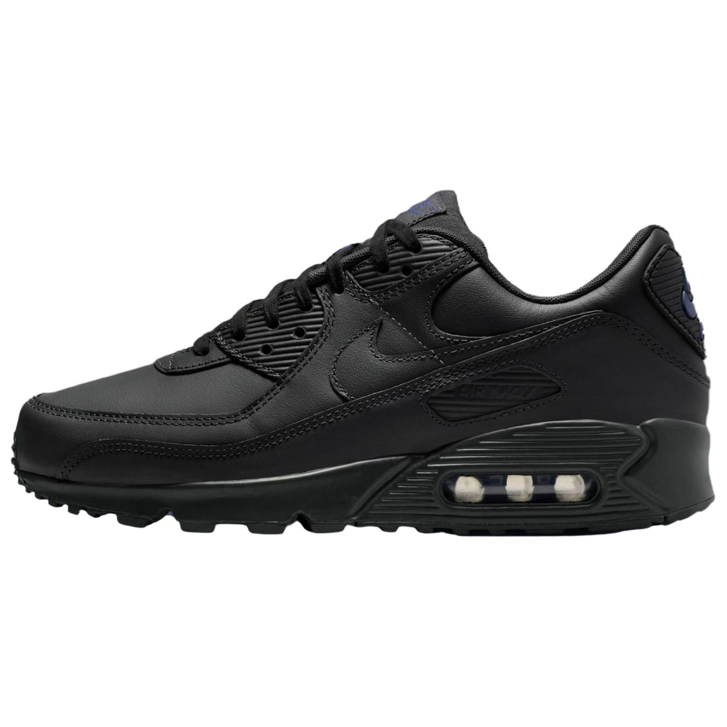 Nike Air Max 90 Support Running Shoes Unisex Black