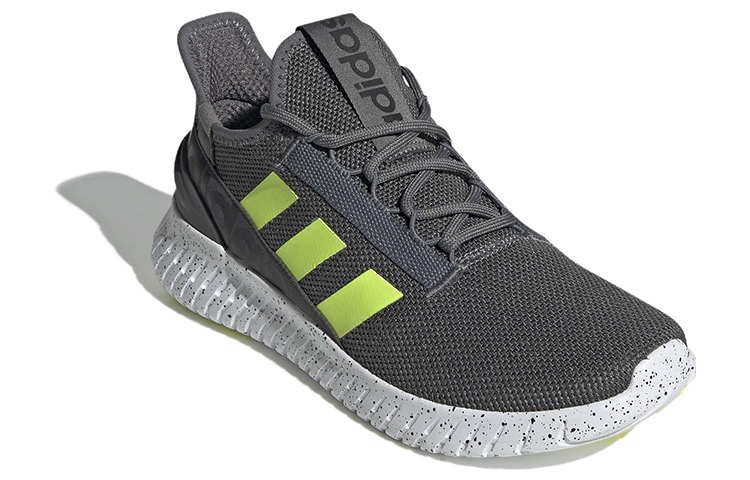 Мужские кроссовки adidas neo Kaptir 2.0 (серо-зеленые) — фото 3