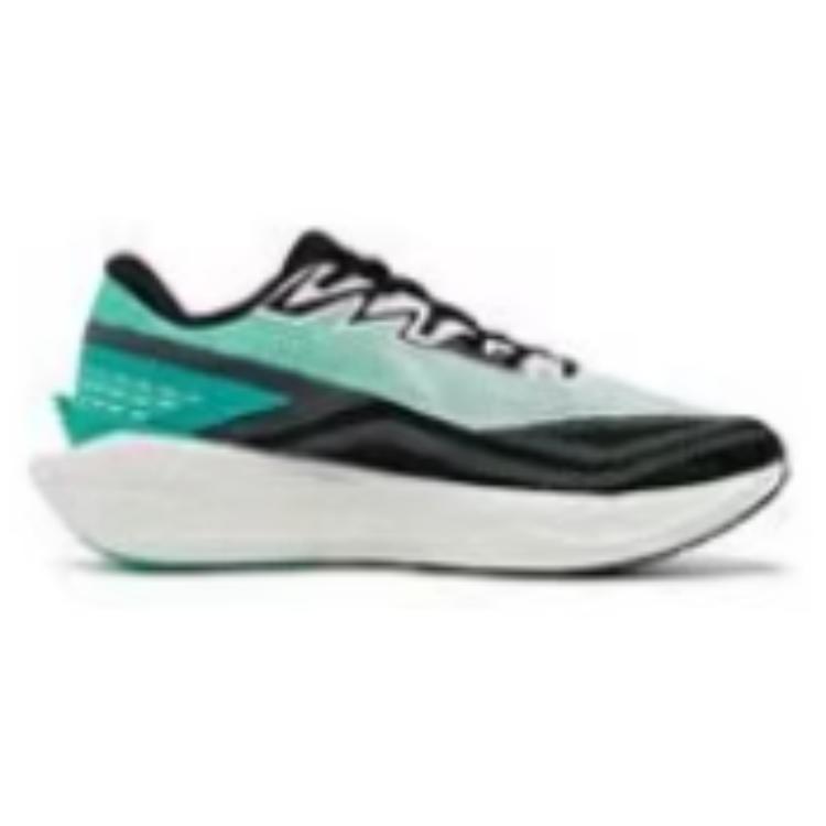 QIAODAN Flying Shadow PRO Slip Resistant Abrasion Resistant Low top Carbon Plate Running Shoes Men’s Green Black