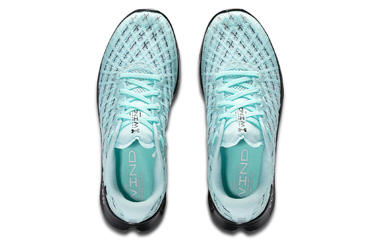 Женские кроссовки Under Armour Flow Velociti Wind (синие) — 宇宙蓝 — фото 4