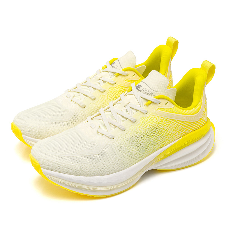 ONEMIX Enlightening And Refreshing Running Shoes Unisex Cheese Yellow