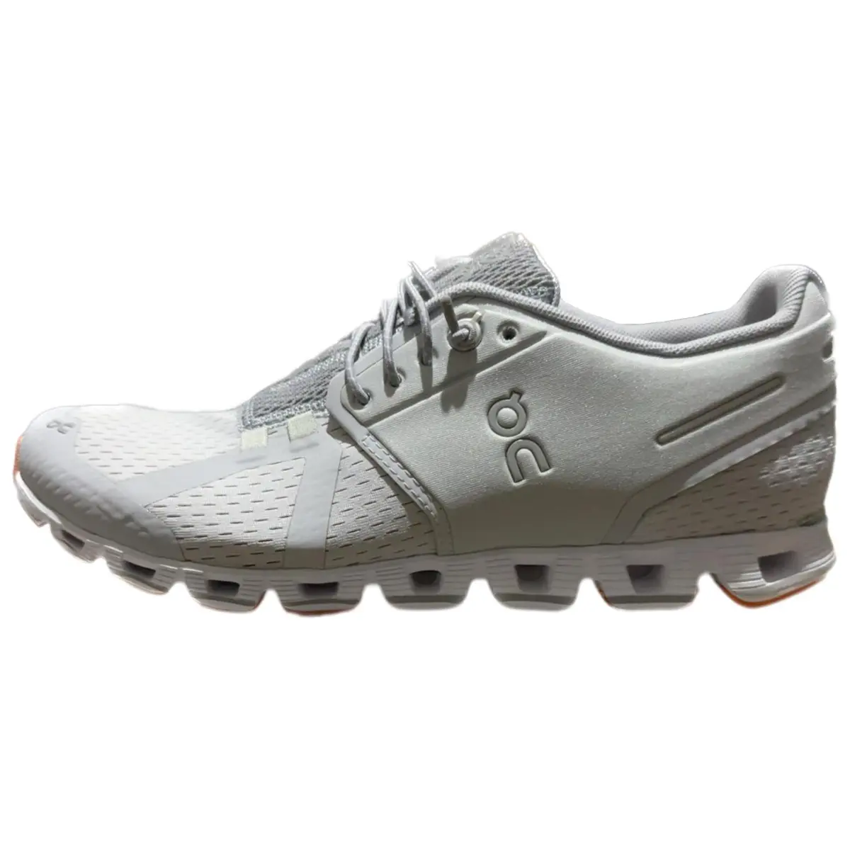 On Cushioning Slip Resistant Abrasion Resistant Low top Running Shoes Women's Gray Orange