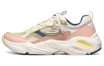 Skechers Stamina Airy Wing Shoes Mesh, Artificial Leather Low top Chunky Sneakers Women's Natural