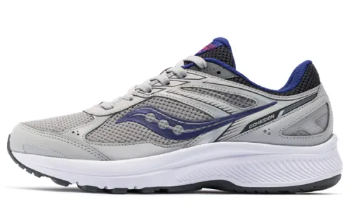 Saucony Cohesion 14 Textile, Synthetic Leather Cushioning Abrasion Resistant Breathable Support Low top Casual