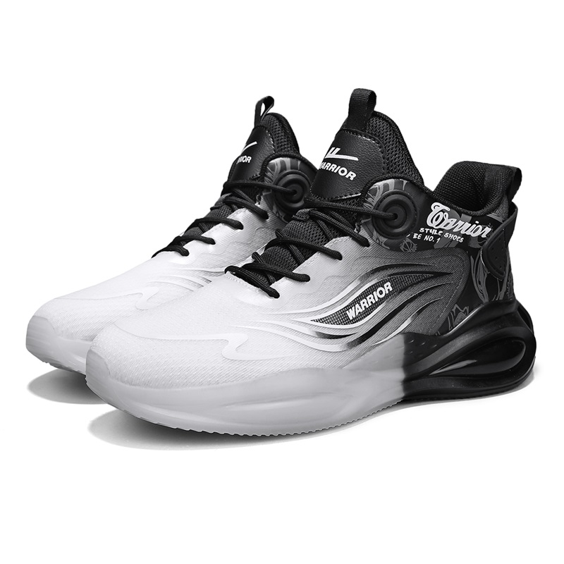 Warrior Cushioning Slip Resistant Breathable Mid top Casual Running Shoes Men’s