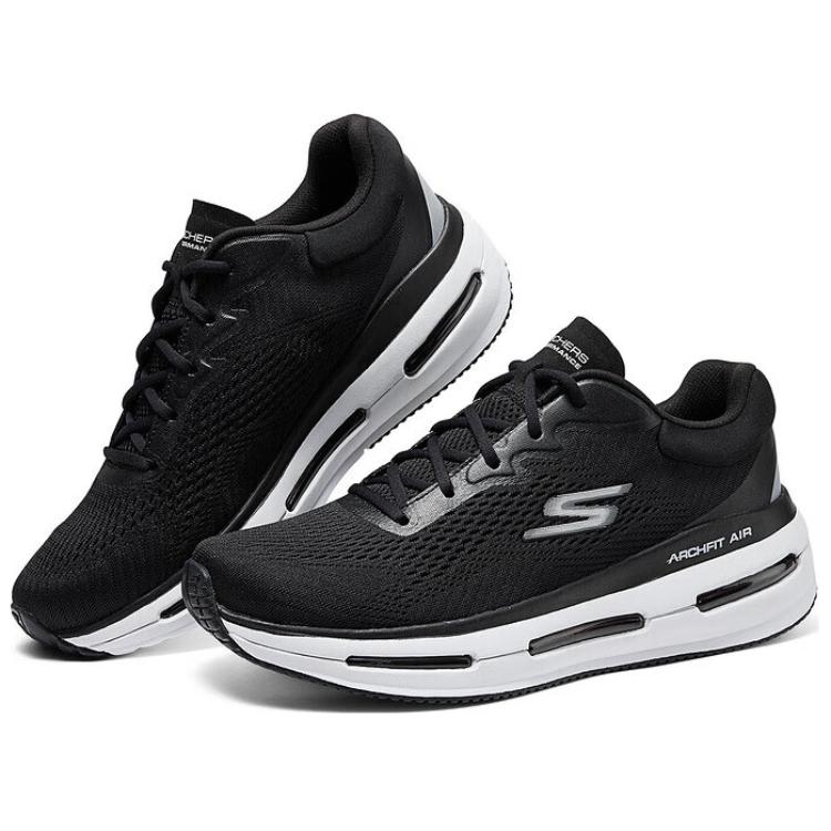 Skechers Arch Fit Abrasion Resistant Low top Running Shoes Men’s Black